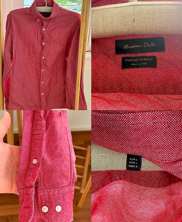 Hemden: 4 Herrenhemden Büro/Freizeit L / XL – Gebraucht aus Buchs SG von Luhtonen_Karoliina
