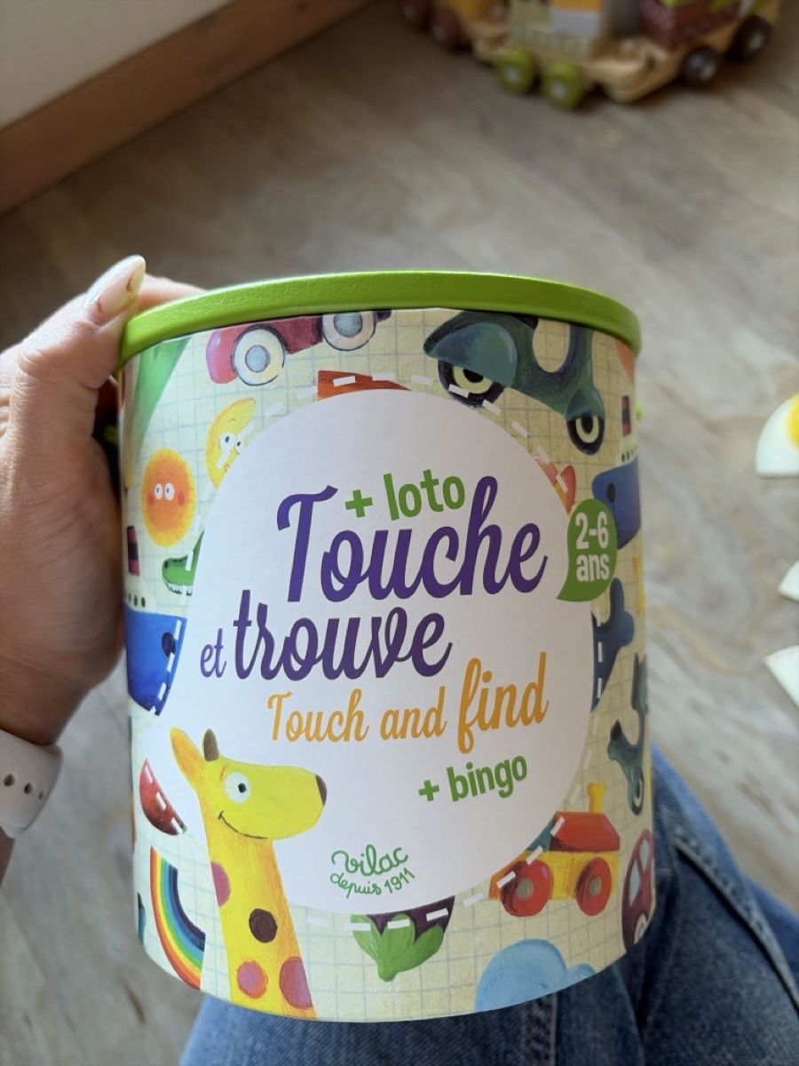 Spiele: Jeu touche et Trouve  – Neu und originalverpackt aus Choëx von sv.fmbt