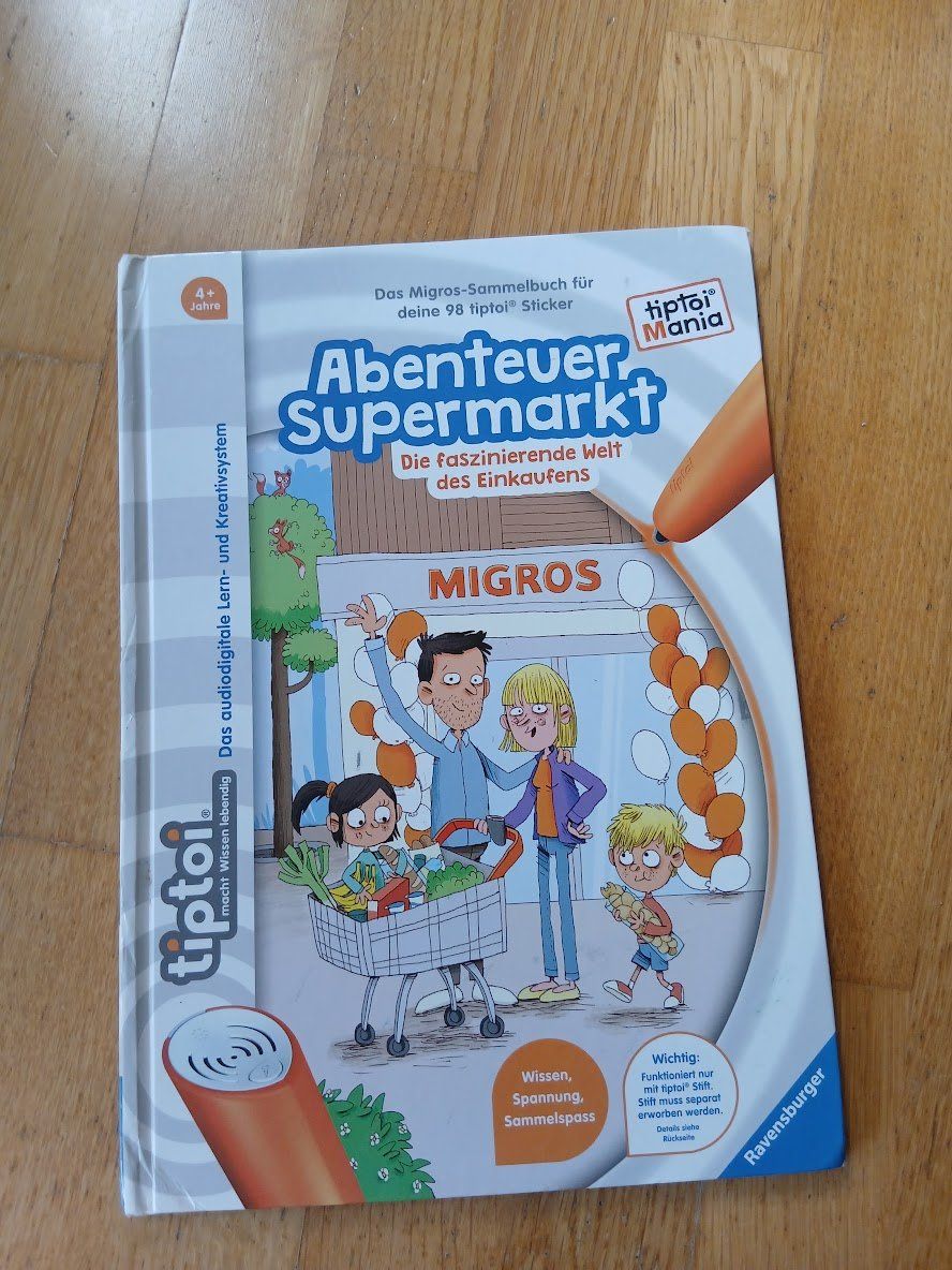 Libri: Abenteuer Supermarkt Tip Toi Buch – Usato da Dübendorf venduto da Fip05