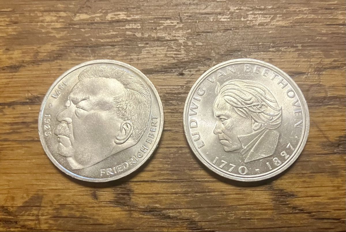 Tutti le monete: Deux pièces de 5 mark argent  – Usato da Puidoux venduto da lemacos 1