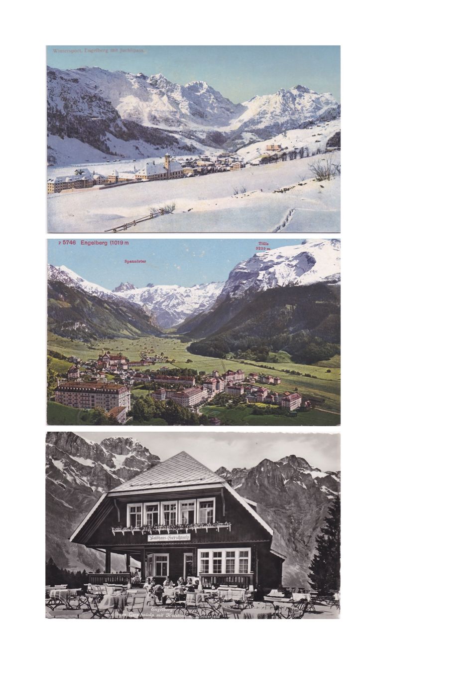 Ansichtskarten: Konvolut Engelberg – Gebraucht aus Baar von dokuba 8