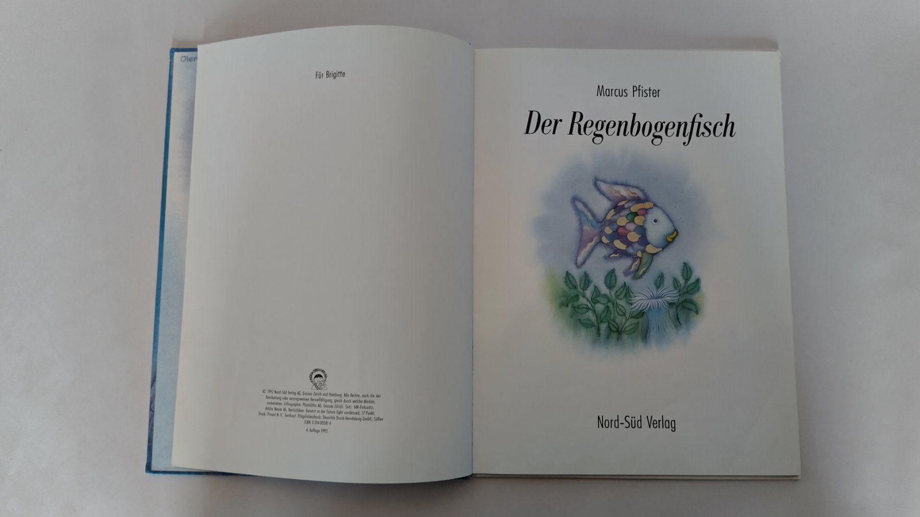 Bücher: Der Regenbogenfisch - Marcus Pfister / Bilderbuch ab Fr. 8.- – Gebraucht aus Bellach von JingleJerry 2