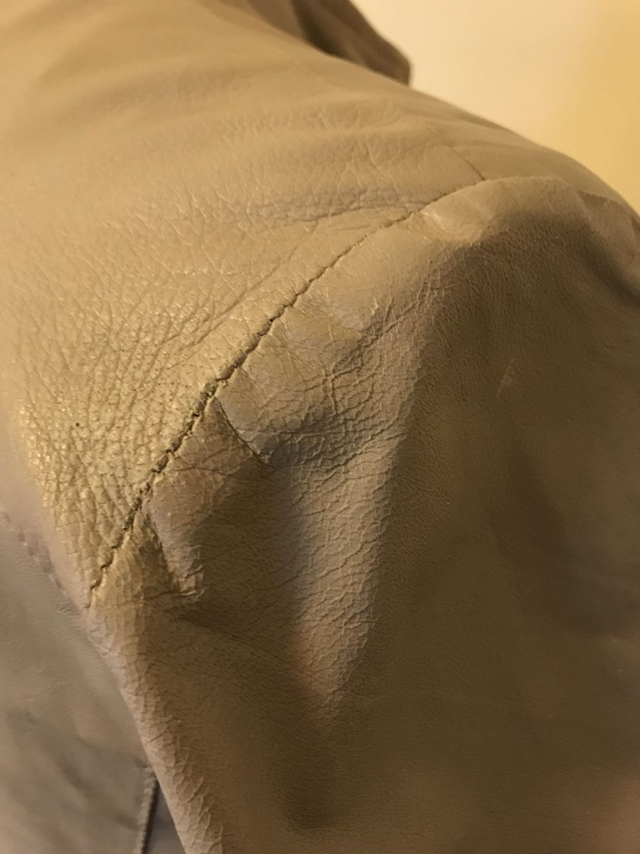Giacche: Italian leather jacket in stone IT42 – Usato da Embrach venduto da lau_2gtp 2