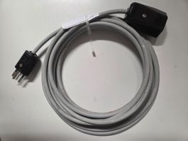 Verlängerungskabel 5m T13 schwarz 3x1.5mm² Stromkabel