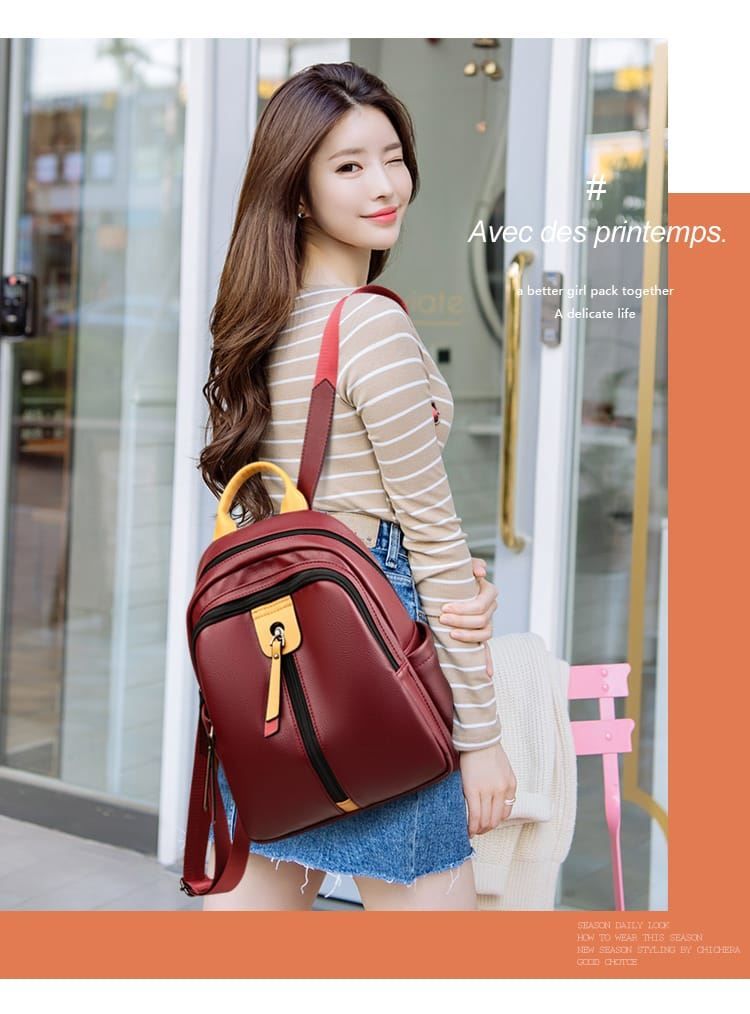 Zaini: PU Leder Rucksack – Nuovo e nell'imballaggio originale da Winterthur venduto da Neilpryde01