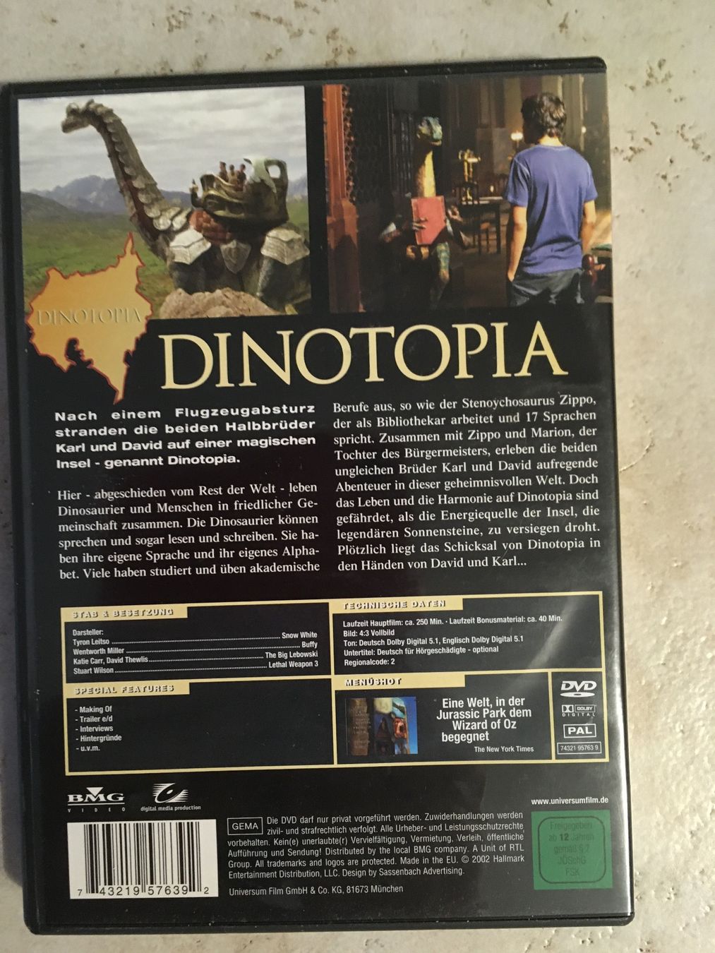 Alle DVDs: Dinosaurier – Gebraucht aus Liestal von Raquel77 6