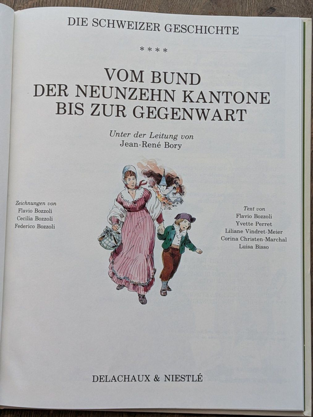 BD: Die Schweizer Geschichte in farbigen Bildern erzählt Bd. 1-4 – D'occasion à Port par gecotom 8