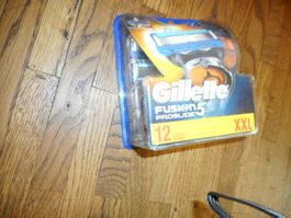 Gillette FUSION 5 PROGLIDE, 12 Klingen XXL, ORIGNAL VERPACKT