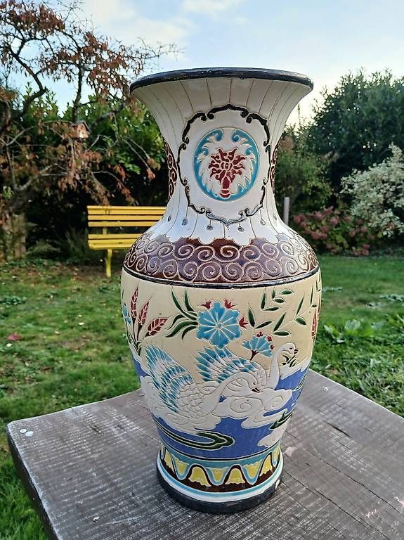 Vasi & Recipienti: Vase gross 53cm hoch – Usato da Langendorf venduto da bine9