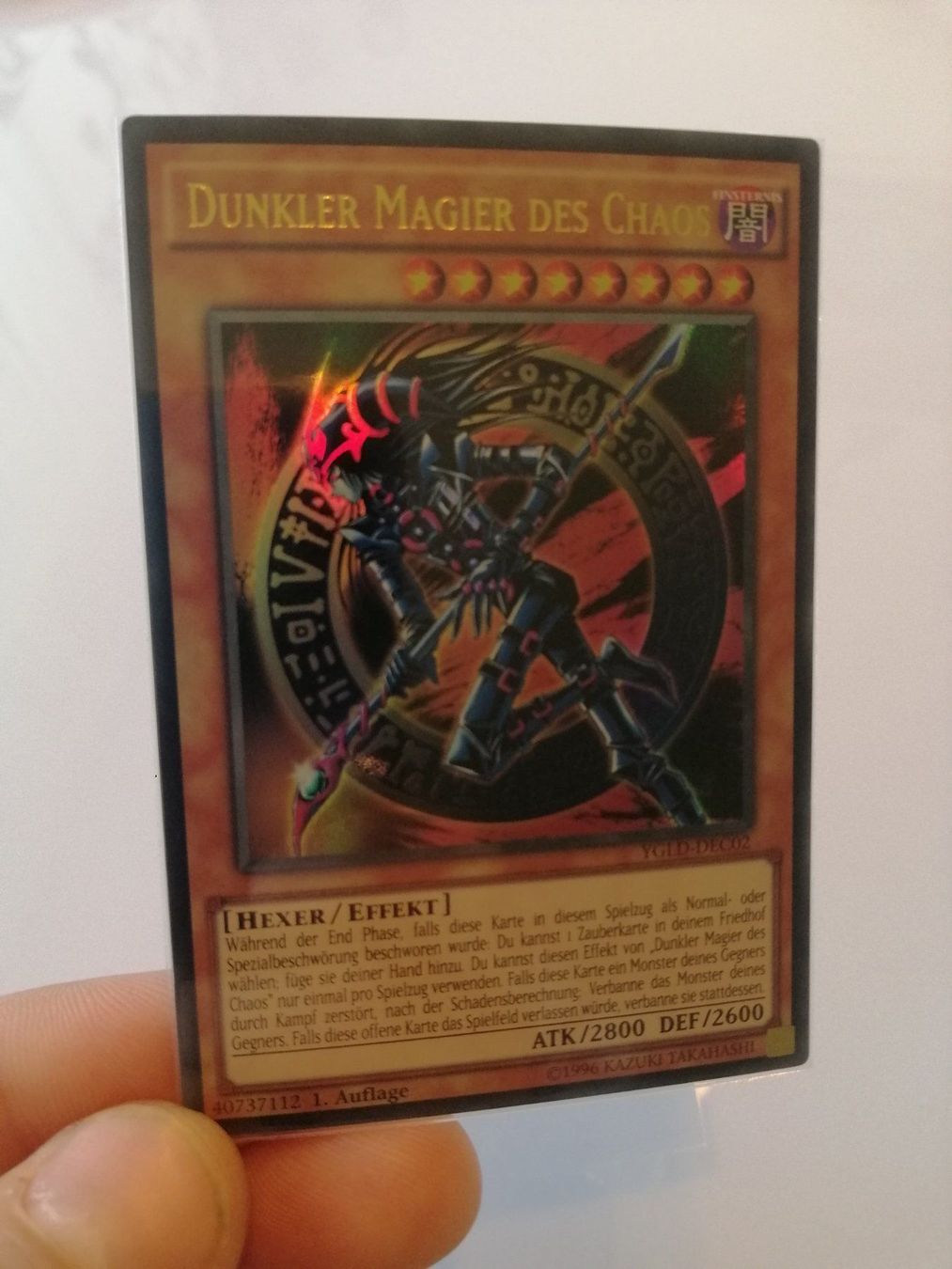 Yugioh Carte collezionabili: Dunkler Magier des Chaos 1.Edition Mint – Nuovo (secondo la descrizione) da Boswil venduto da ShoppingCenterCity 3