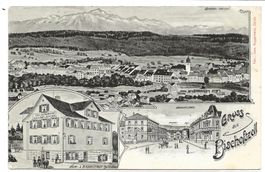 Gruss aus Bischofszell (TG) Kuranstalt Bitzibad - um 1910