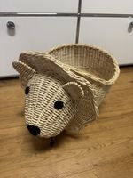 LIEWOOD Aufbewahrungskorb aus Rattan Löwe