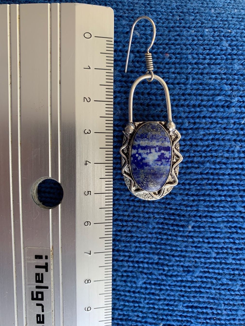 Ohrringe & -stecker: Lapislazuli Silber Ohrhänger – Neu (gemäss Beschreibung) aus Birsfelden von Exclusivity 2