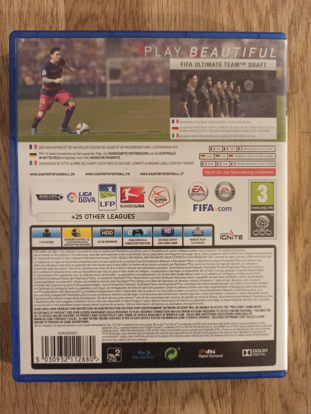 Giochi: FIFA 16 PS4 / PS5 – Usato da Oberweningen venduto da mar_87mx 1