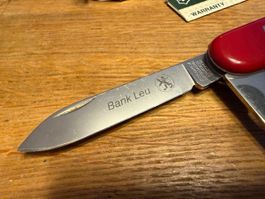 Victorinox Offiziersmesser "Bank Leu" Taschenmesser