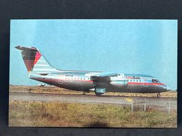 Airborne Postcard No. 154: British Aerospace BAe 146-200....