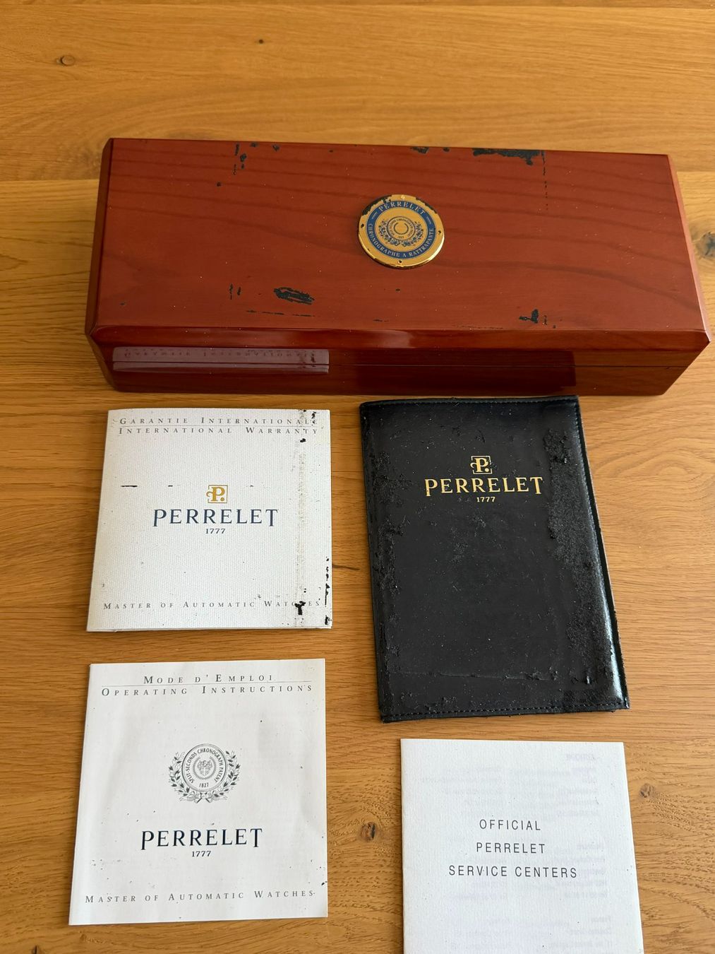 Perrelet Uhren: Perrelet Louis-Frédéric Rattrapante Piece Unique – Gebraucht aus Buchrain von LMUS 3