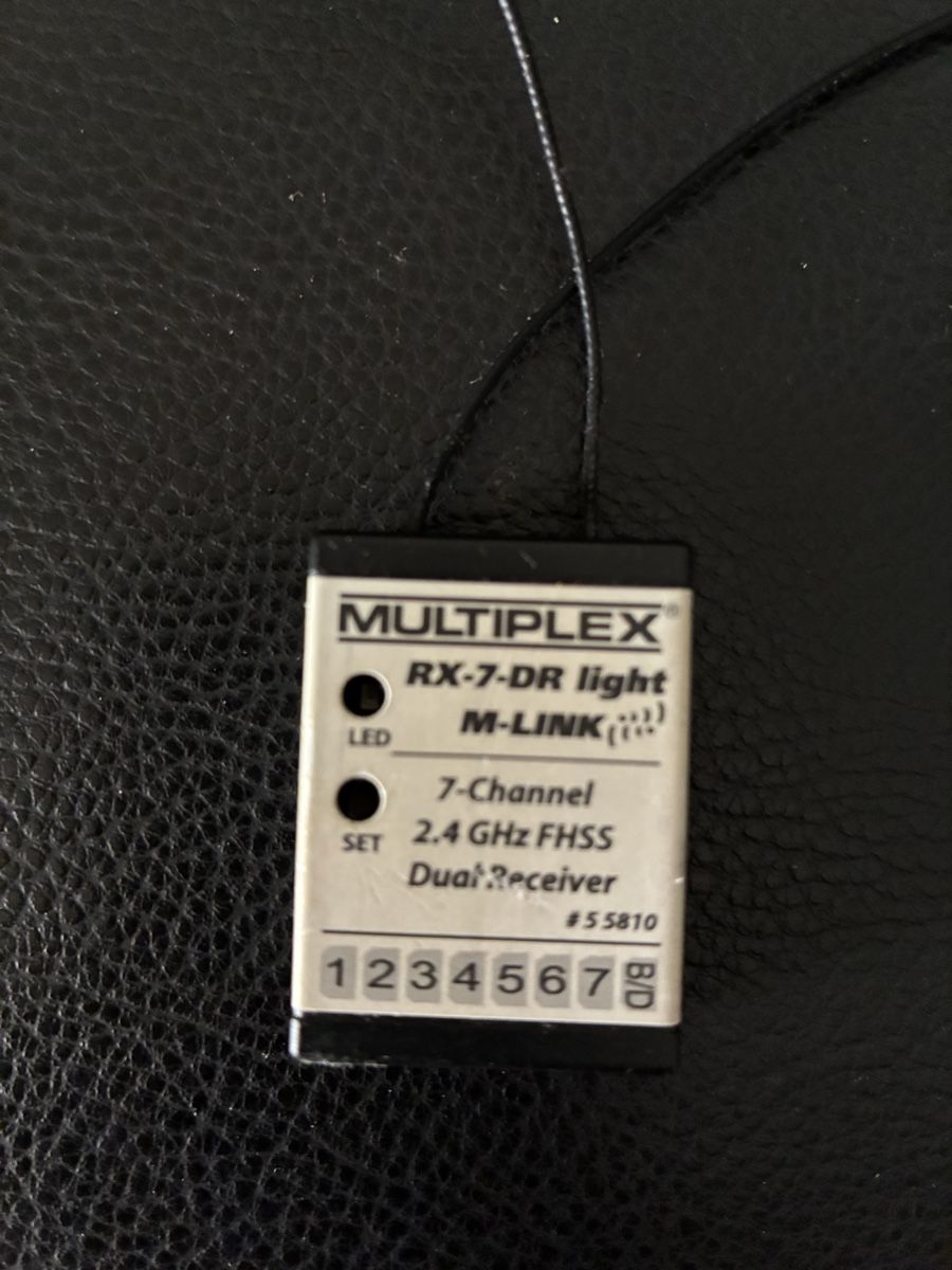 Multiplex Receiver: Multiplex RX-7 DR light M-LINK Dual Receiver 7-Kanal – Gebraucht aus Suhr von Yeti1