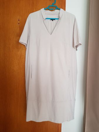 Robe Hauber crème, taille 44