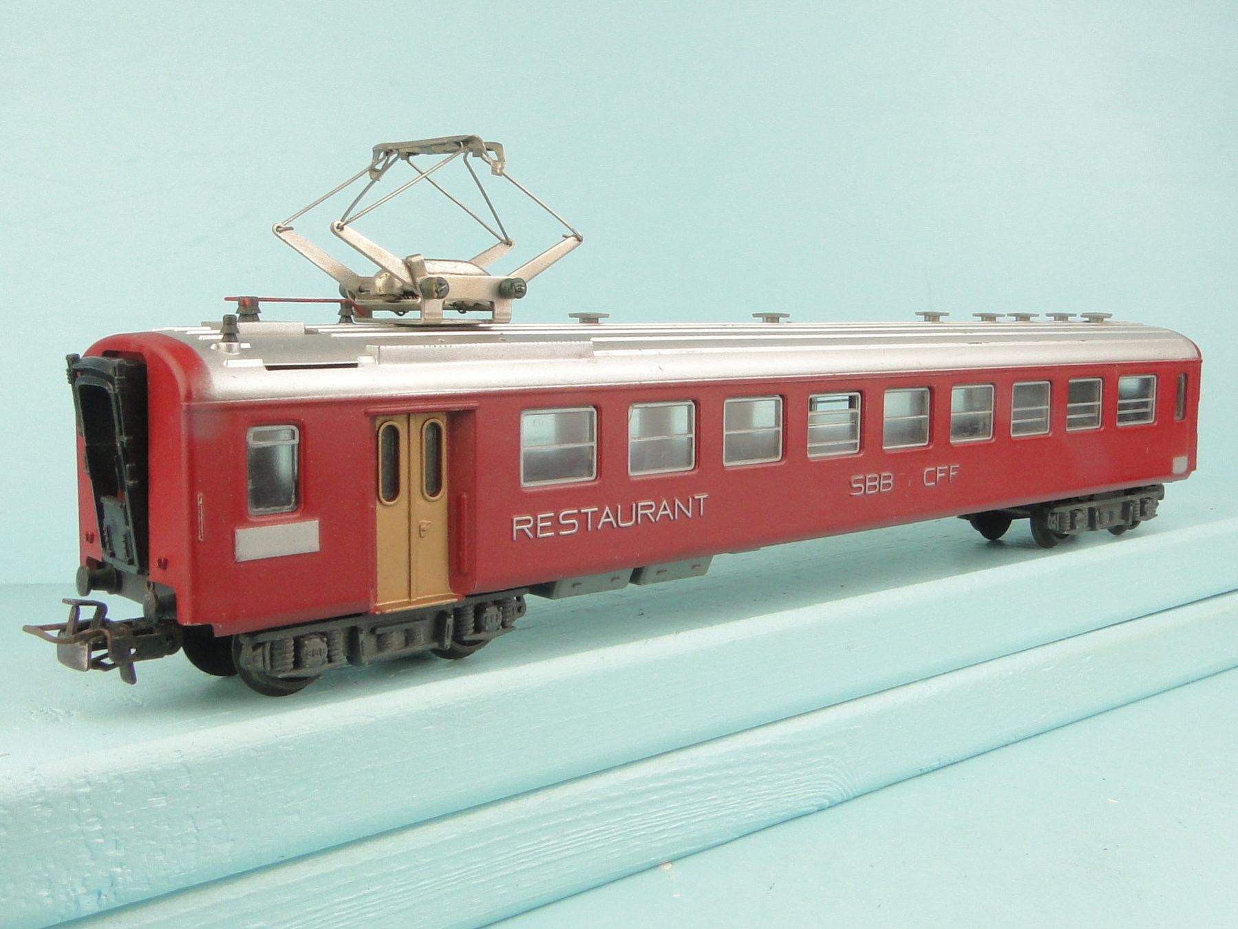 Hag Modellini di ferrovie: HAG SBB Restaurantwagen – Usato da Bülach venduto da cann11 2