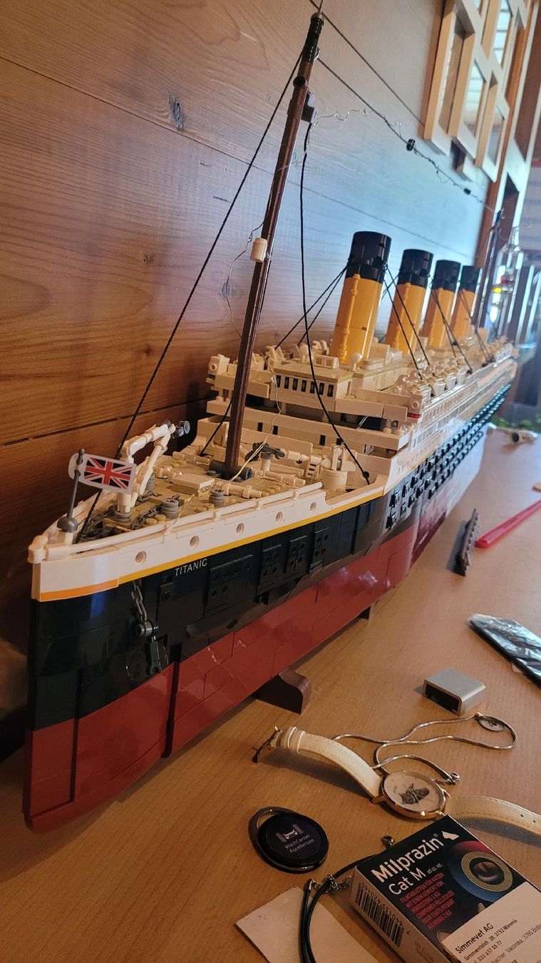 Kit di costruzioni: Klemmbausteine Titanic – Nuovo (secondo la descrizione) da Boltigen venduto da Bubusbacher