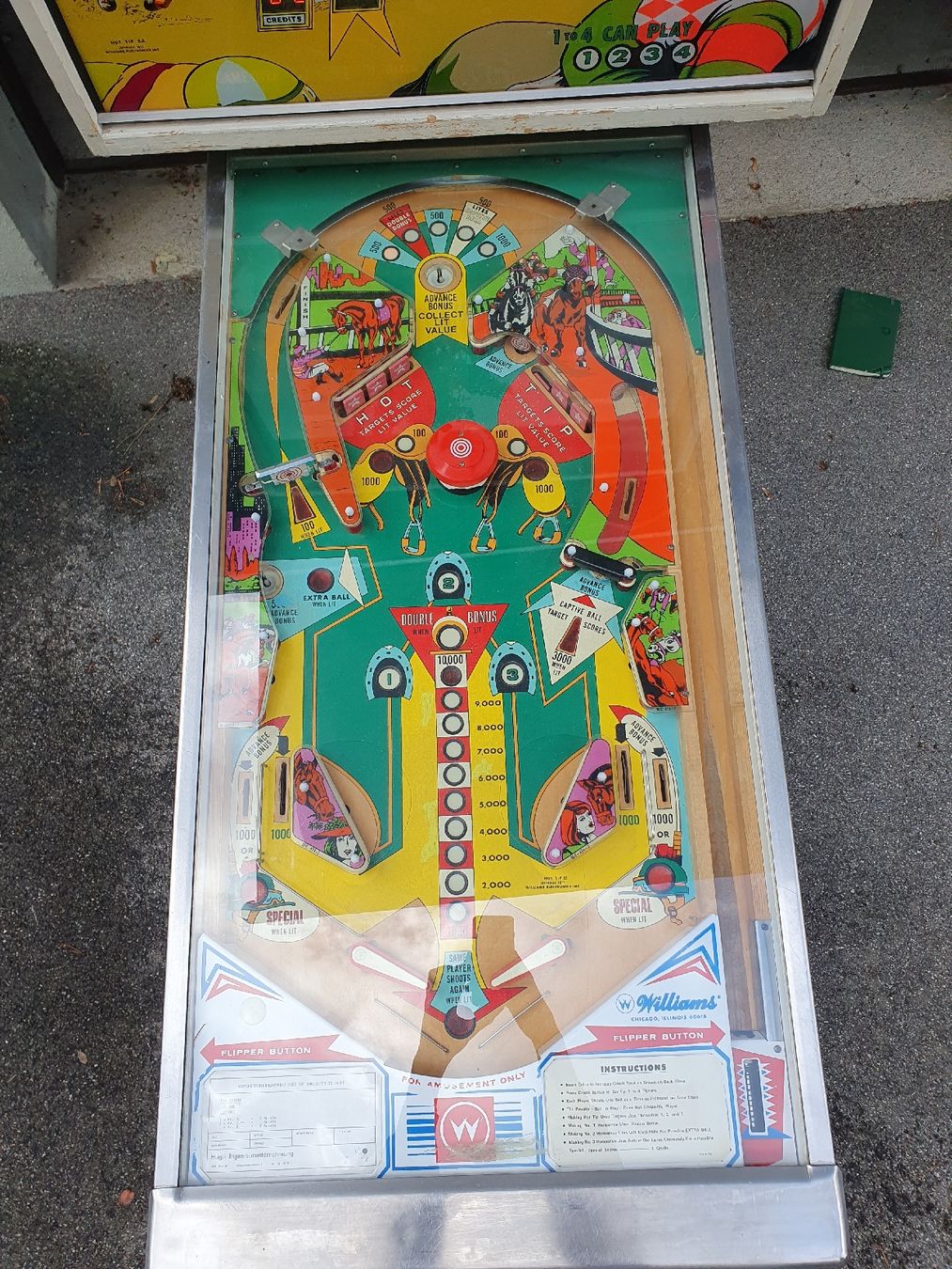 Williams Flipper: Williams Flipperkasten Hot Tip – Usato da Biel/Bienne venduto da peter_stein 4