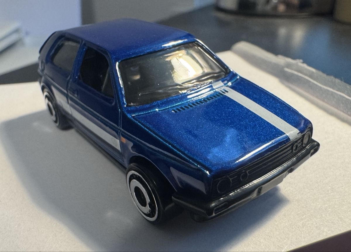 Hot Wheels Modellini d'auto: Modellauto VW Golf 2 Hot Wheels blau – Nuovo (secondo la descrizione) da Liebefeld venduto da Tatts81