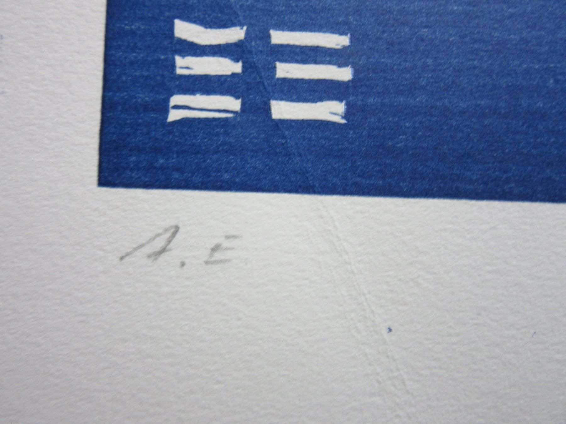 Xilografie: KÜNSTLER ?  HOLZSCHNITT SIGNIERT – Usato da Gersau venduto da grafik-kunst 2