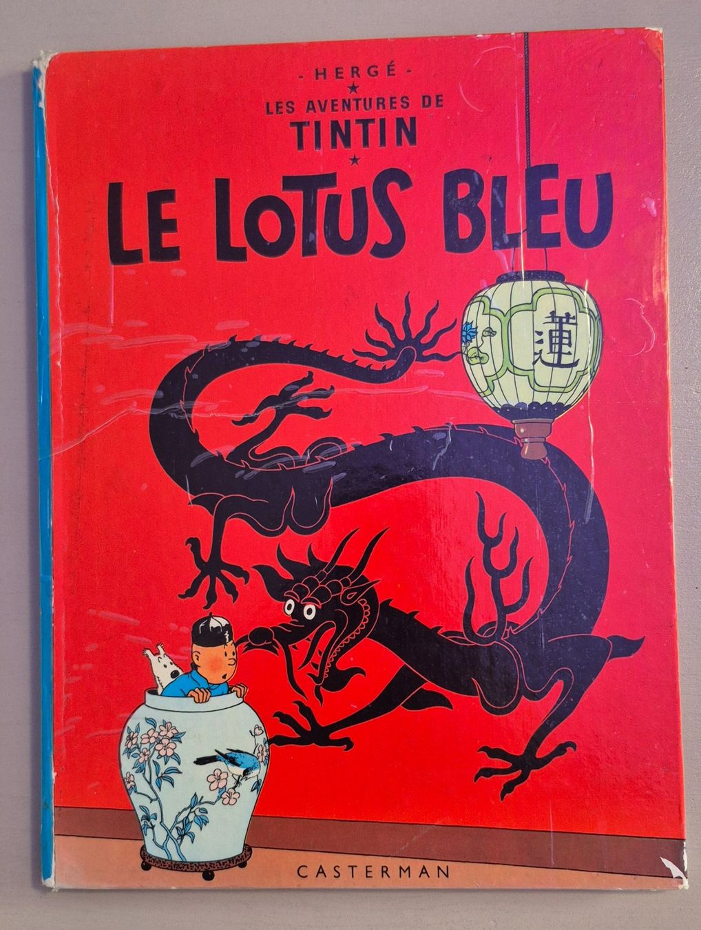 Comics: Tintin - Le Lotus Bleu - 1966 – Gebraucht aus Grand-Lancy von loi_599y