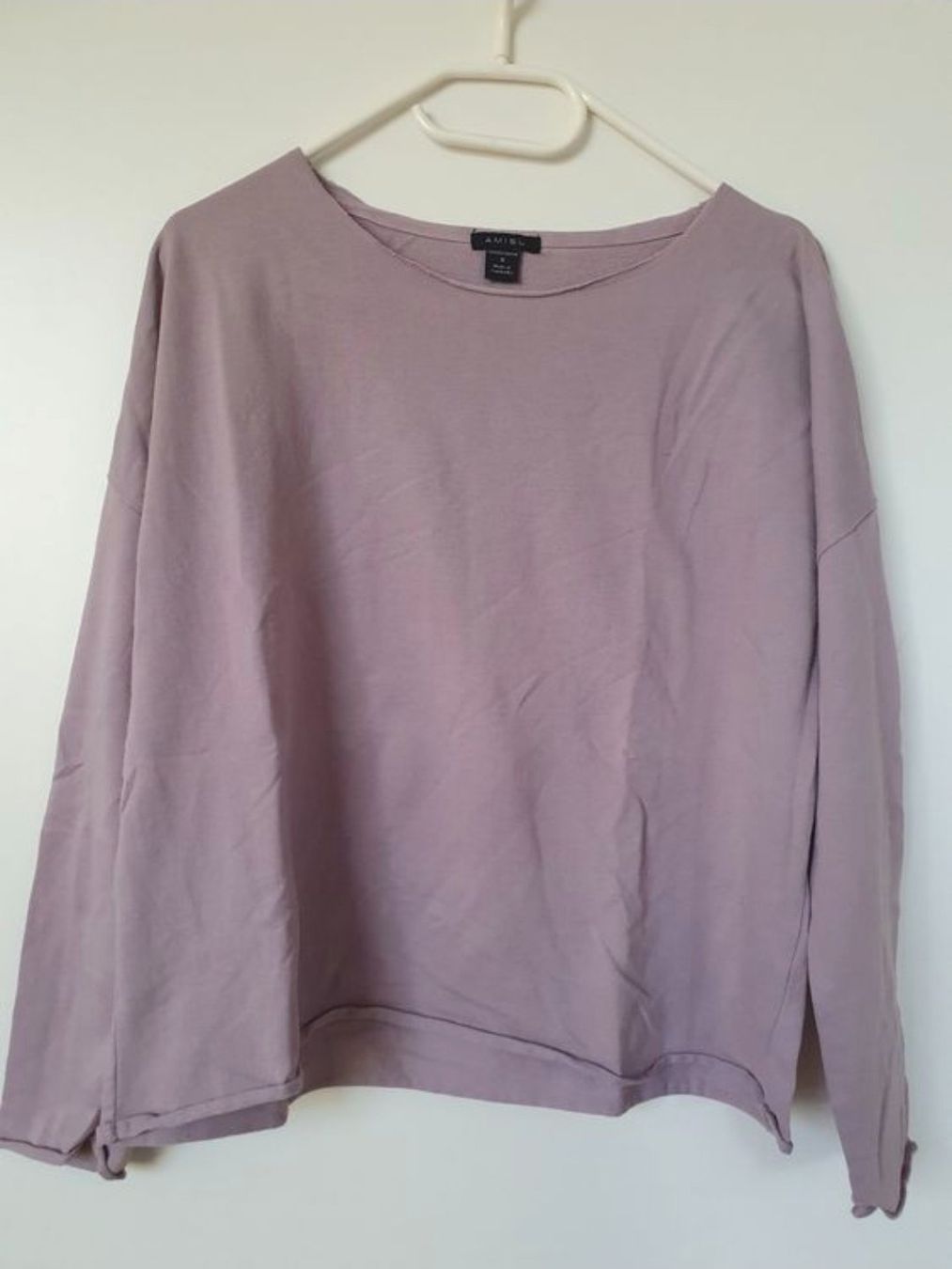 T-shirt: Langarmshirt, Lila, Gr. M – Usato da Zürich venduto da Nadsh