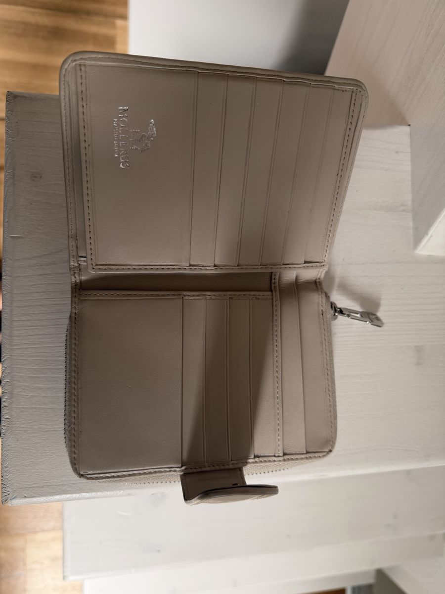 Maison Mollerus Portemonnaie: Geldbörse Mollerus pearl / silber – Gebraucht aus Lengnau BE von Engeli 3