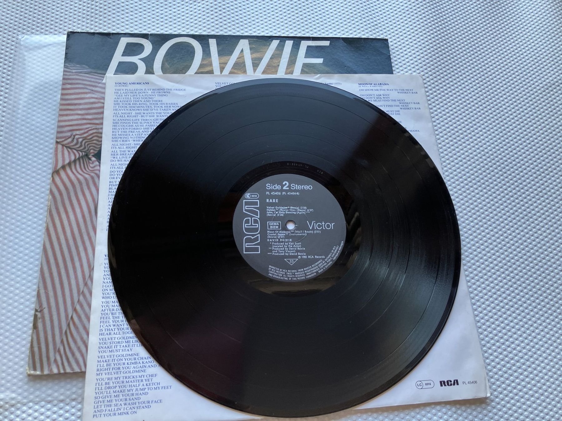 Vinyles: David Bowie – D'occasion à Aarwangen par Jukebox3 8