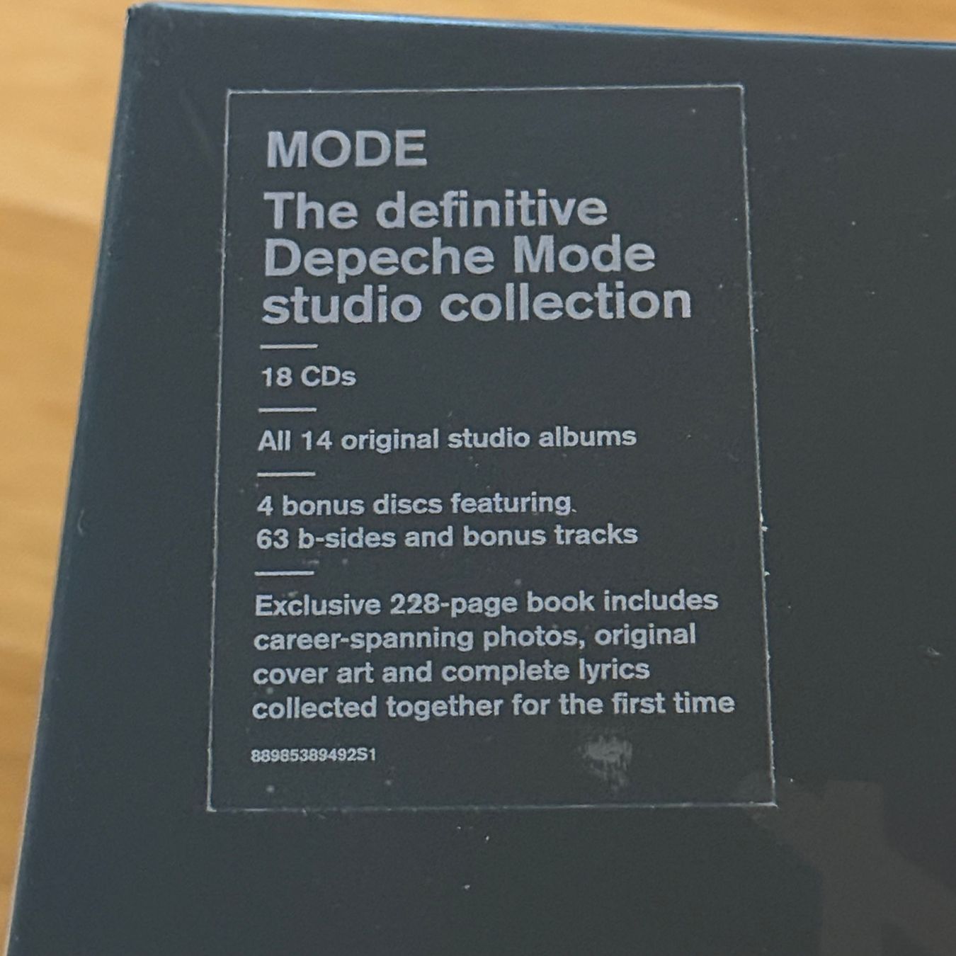 CD: Depeche Mode - MODE - Box Set 18CD limitiert NEU – Nuovo e nell'imballaggio originale da Basel venduto da Rouge. 7