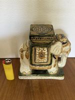 Elefant 🐘 Keramik Dekofigur guter Zustand ca. 16 cm
