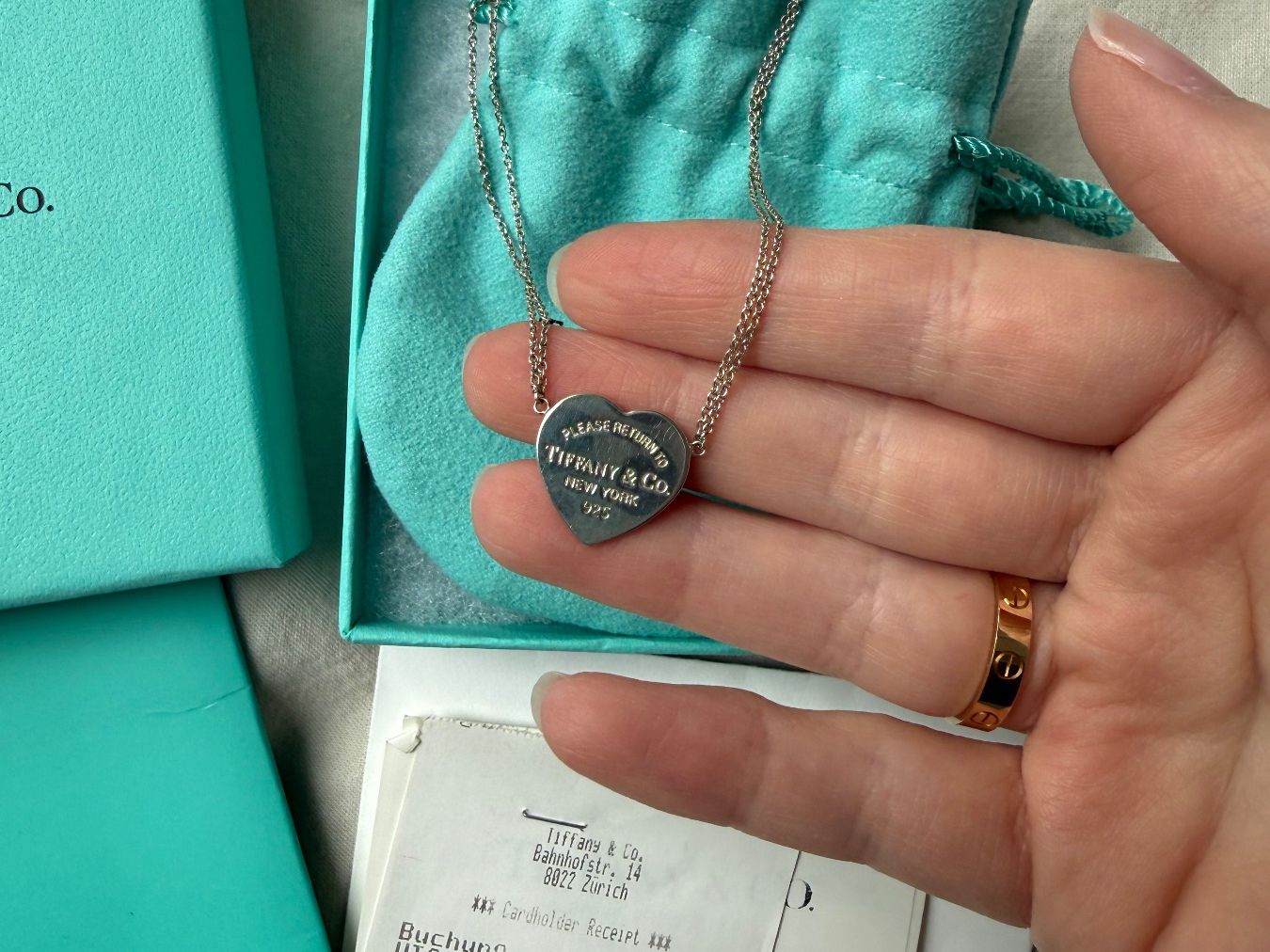 Tiffany & Co. Catenine: Return to Tiffany Kette 925 Silber – Usato da Grüningen venduto da Mini125 2
