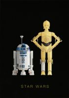 Cartes postales Star Wars R2-D2 + C-3PO - Postcard