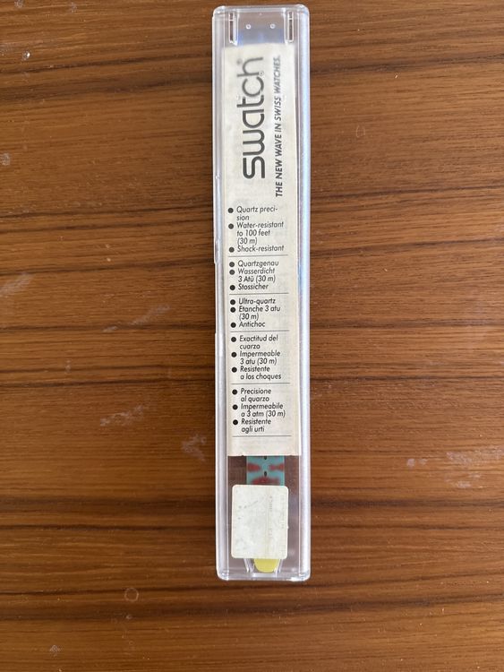 Swatch Orologi: Swatch Quarz Uhr, ungetragen, neu in OVP, Sommer-Look! – Nuovo (secondo la descrizione) da Winterthur venduto da grischa_2000 1
