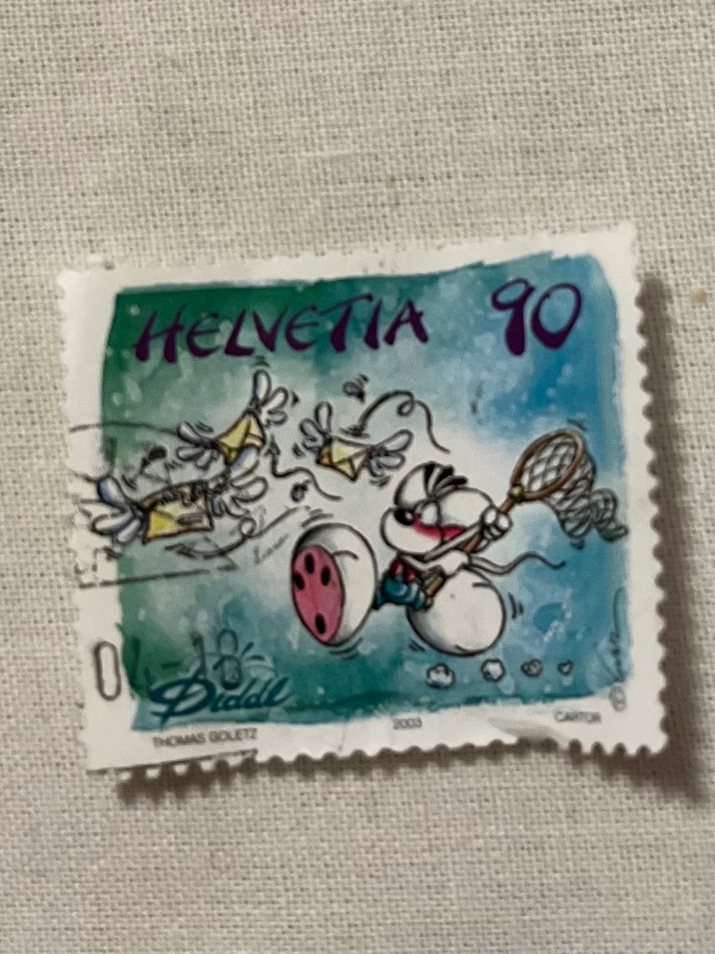 Tous les timbres: Diddl Briefmarke – D'occasion à Bäretswil par Rasubi 2
