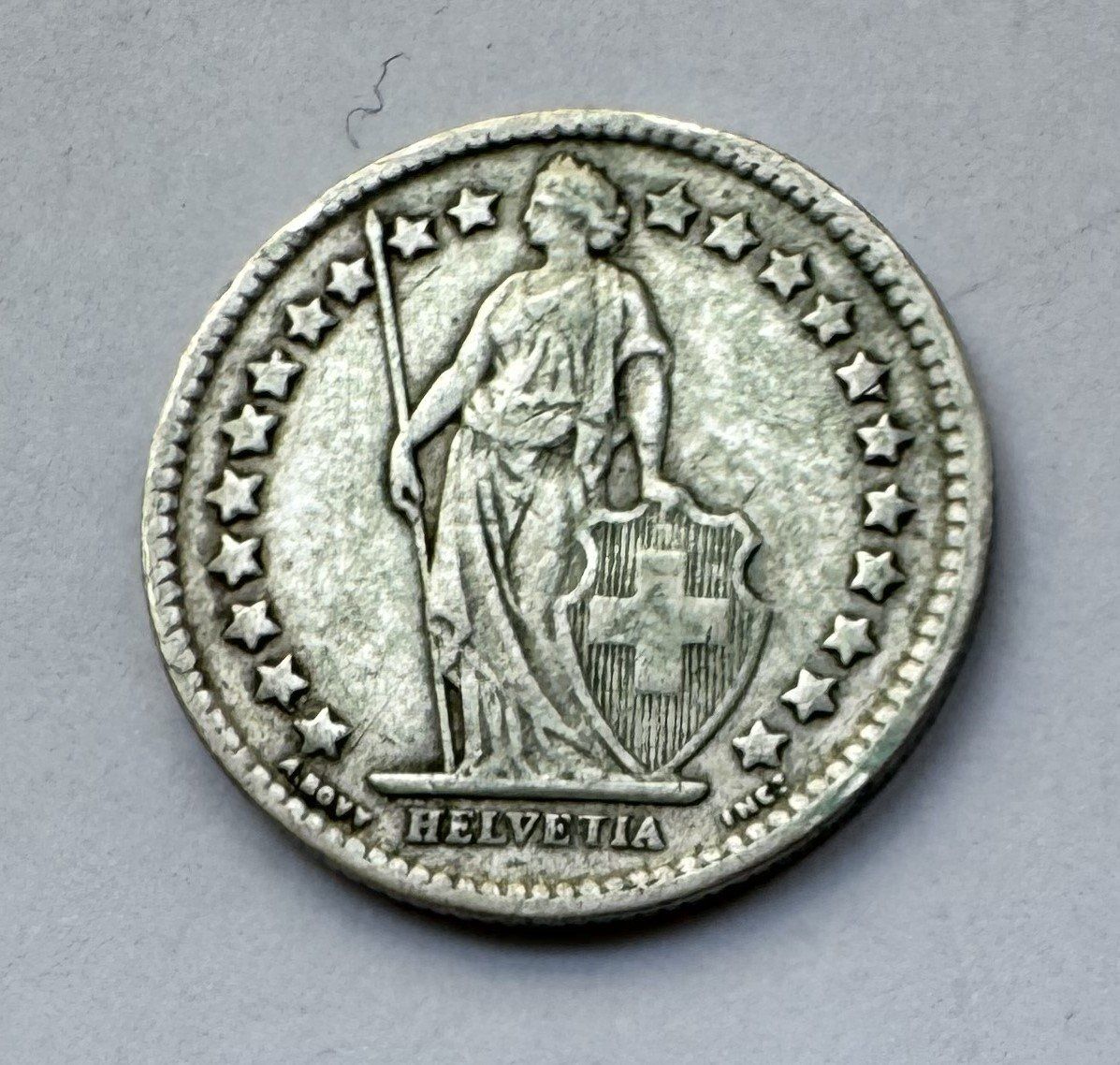 Tutti le monete: 1882 50 Rappen ss-vz – Usato da Kirchberg SG venduto da Helveticus00 1