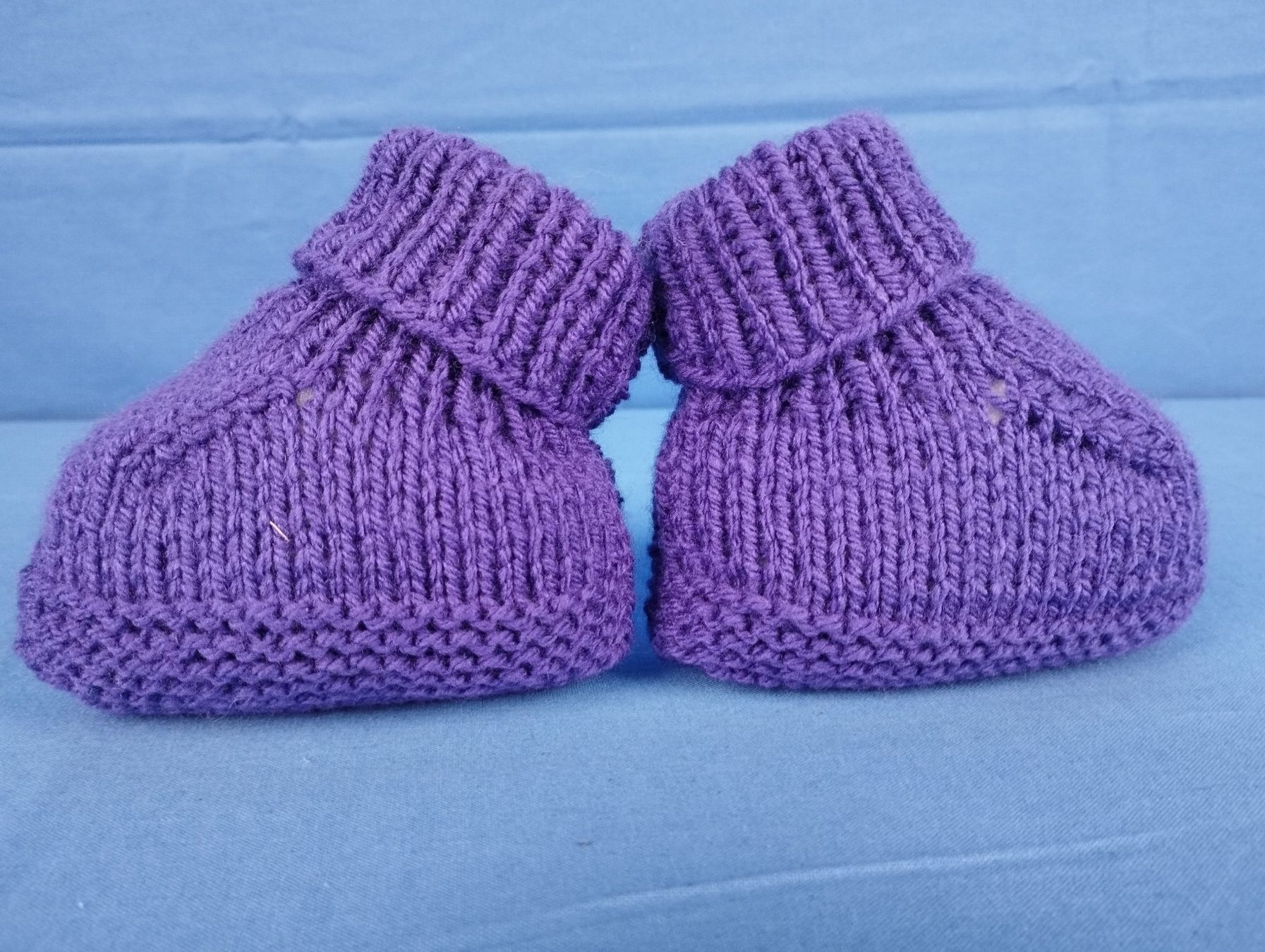 Scarpe per ragazzi: Babyschuhe violett - VIERZACK – Nuovo (secondo la descrizione) da Schübelbach venduto da Restwert_Schubelbach 2