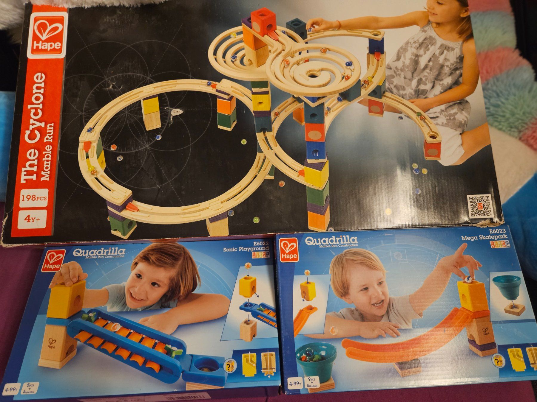Jouets: The Cyclone mit über 200Teilen ab 4j. Kugelbahn – Neuf (Voir description) à Wangen ZH par tulipe55