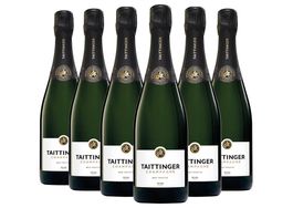 6 FLASCHE TAITTINGER CHAMAGNER RESERVE BRUT