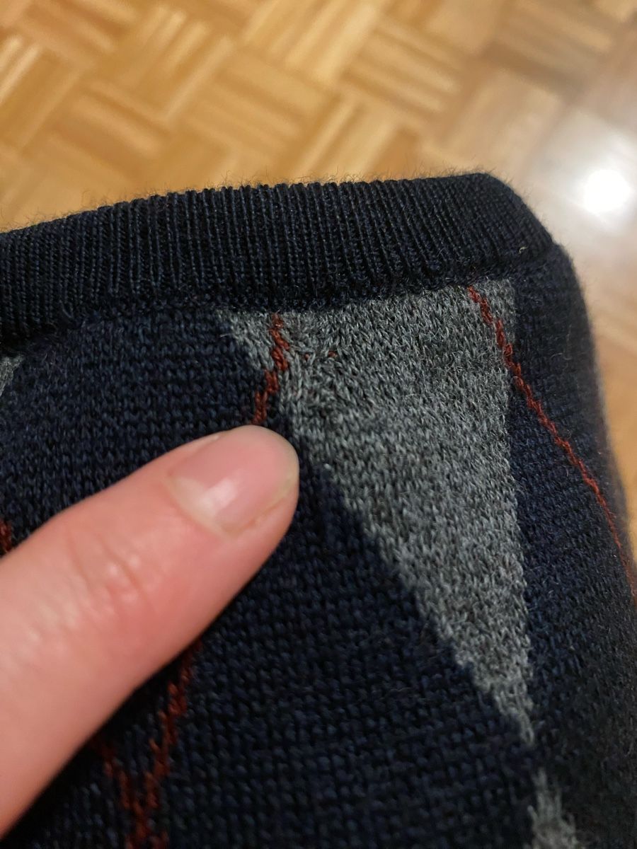 Maglioni & Felpe: Jacqueline de Yong Argyle-Pullover kurzarm, XS, neu – Nuovo (secondo la descrizione) da Zürich venduto da Mariaov 4