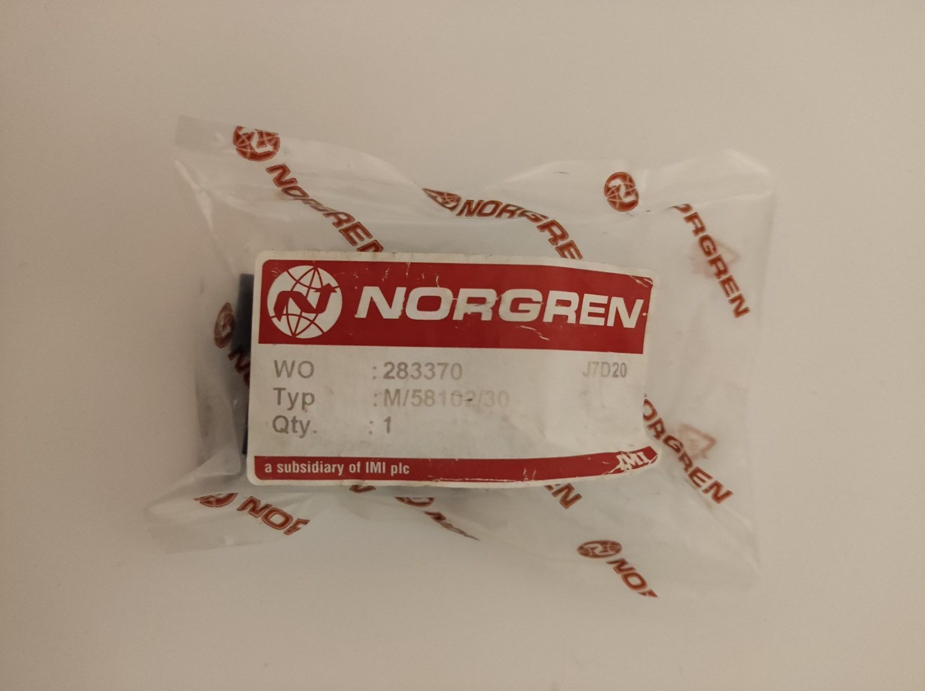 Componenti elettronici: NORGREN Vakuum-Ejektor  Typ: M/58102/30 – Nuovo e nell'imballaggio originale da Ufhusen venduto da HKSC 2