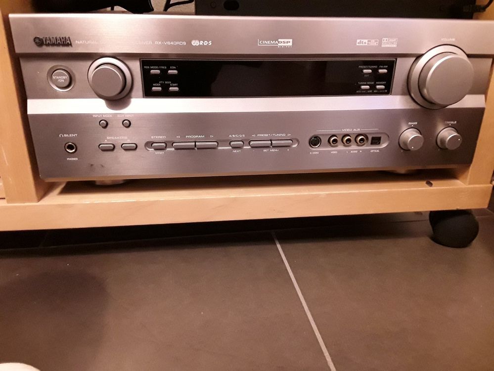 Yamaha RXV640 Natural Sound 5.1 AV Receiver Verstärker Kaufen auf