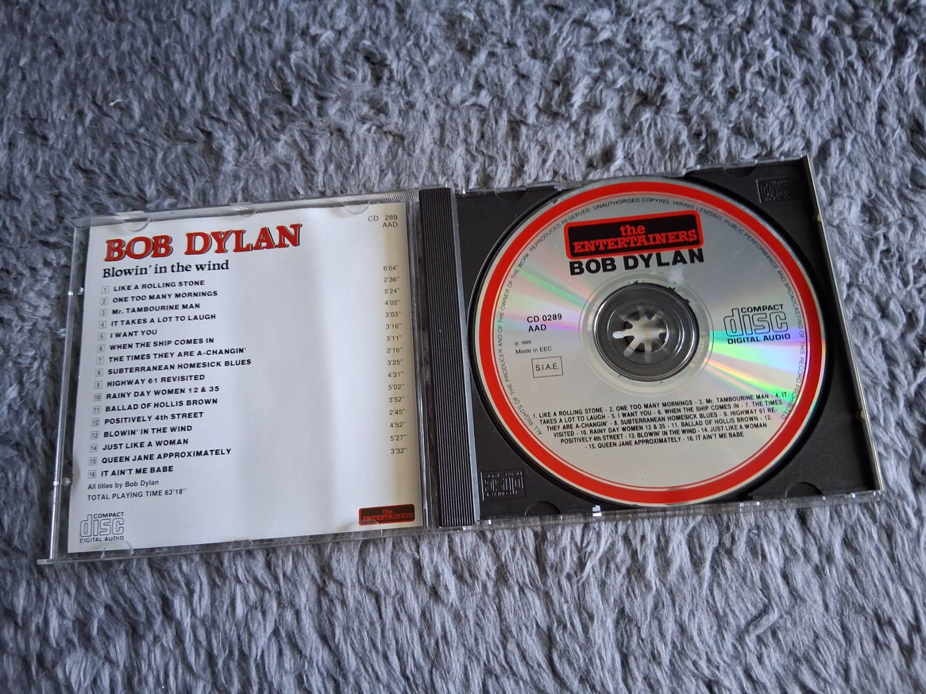 CD: BOB DYLAN    BLOWIN' IN THE WIND     CD – Usato da Wetzikon ZH venduto da Ramones01 2