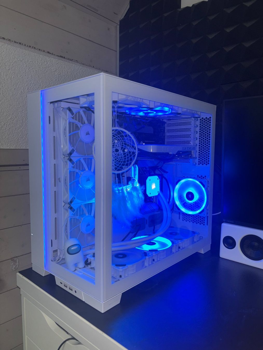 Gaming-PC | White-Build | RTX 3060 Ti | AMD Ryzen 7 5800X (Gebraucht ...
