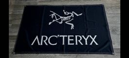 Arcteryx XL Werbebanner Stoff Black