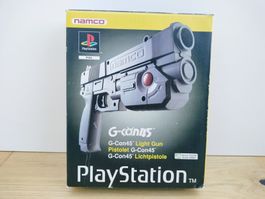 PlayStation G-Con45 Light Gun Pistolet von Namco in OVP