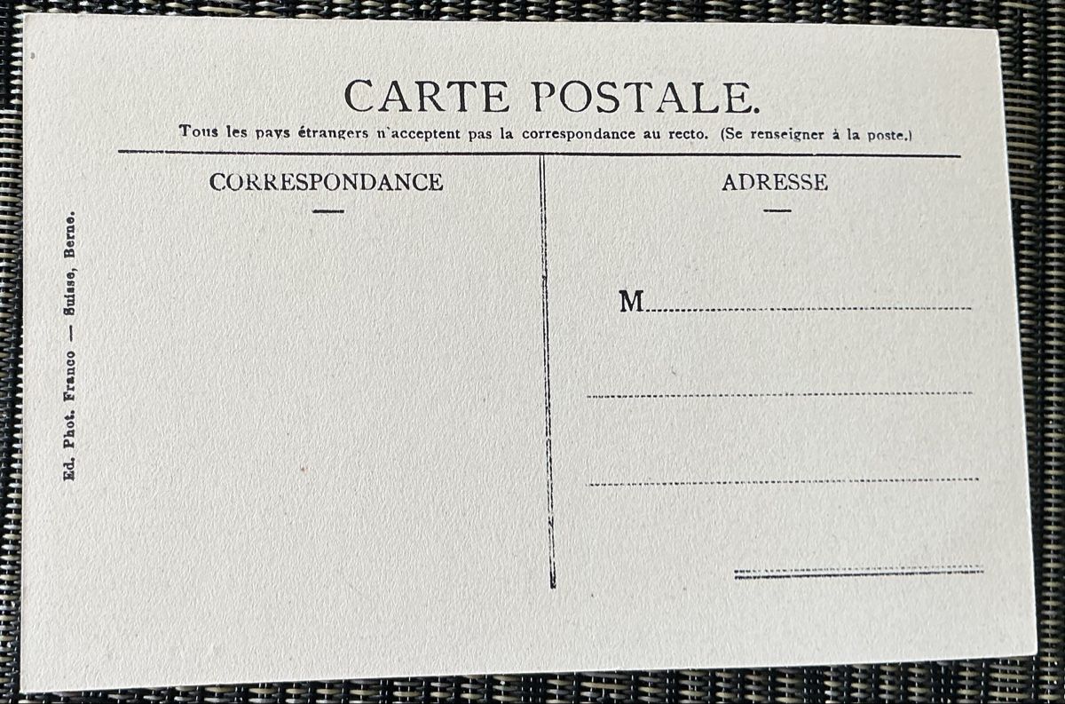 Cartes postales: Alte Ansichtskarte Simplon Village LArrivée de la Poste – D'occasion à Naters par seidengut 1